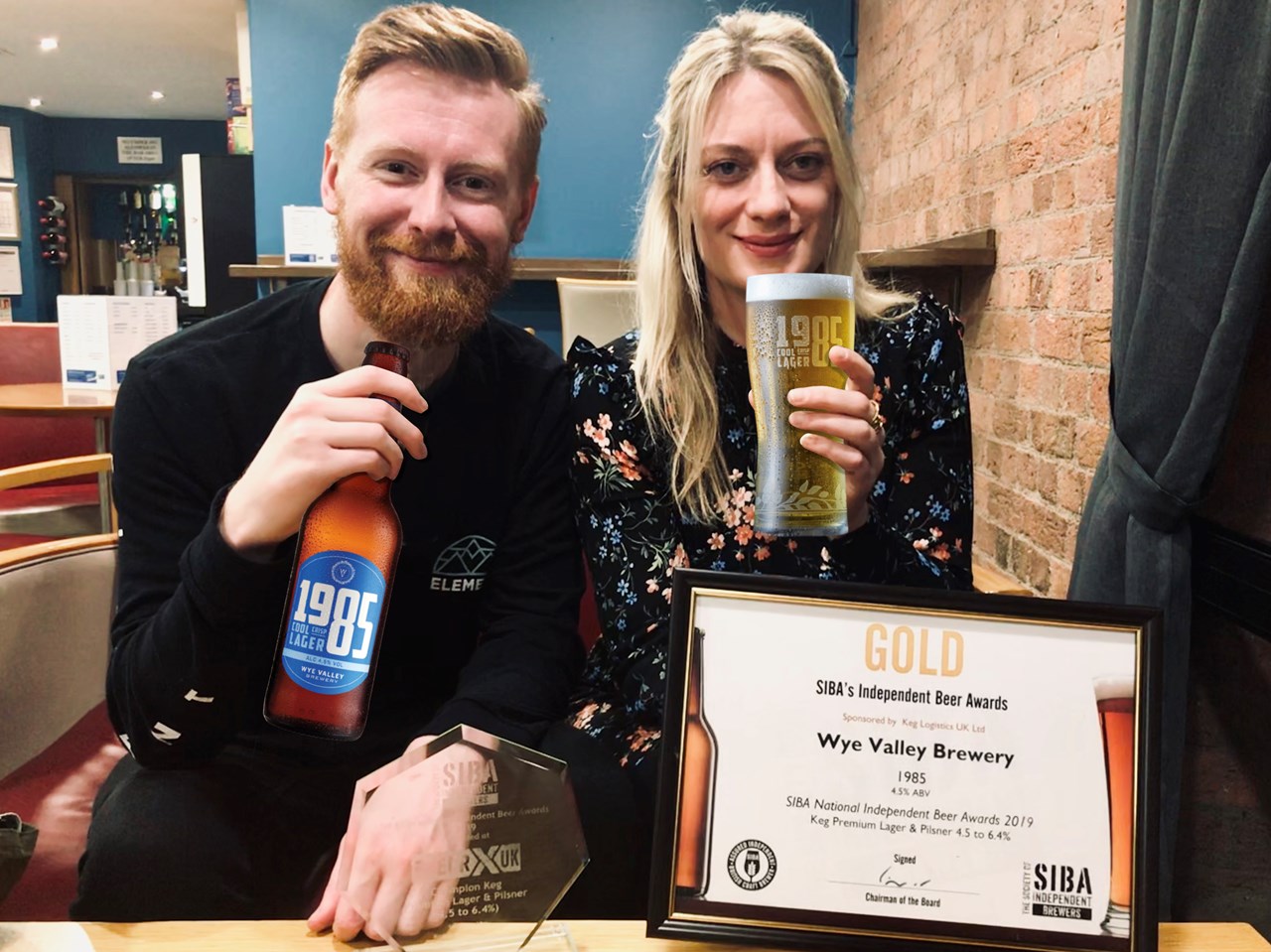 1985 wins NATIONAL beer award!