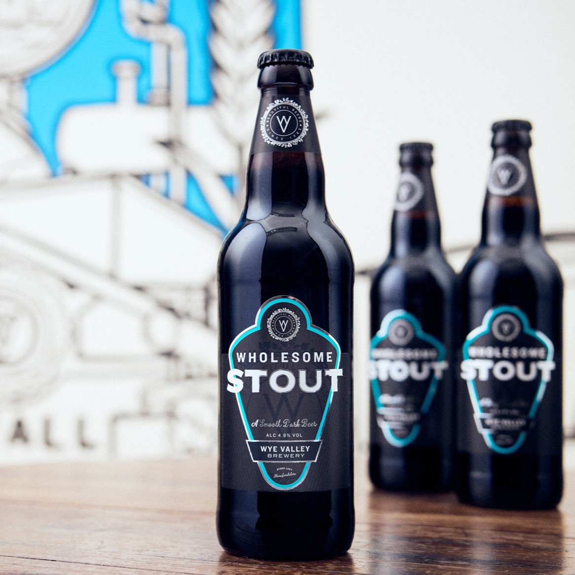 Image of 8x500ml Wholesome Stout